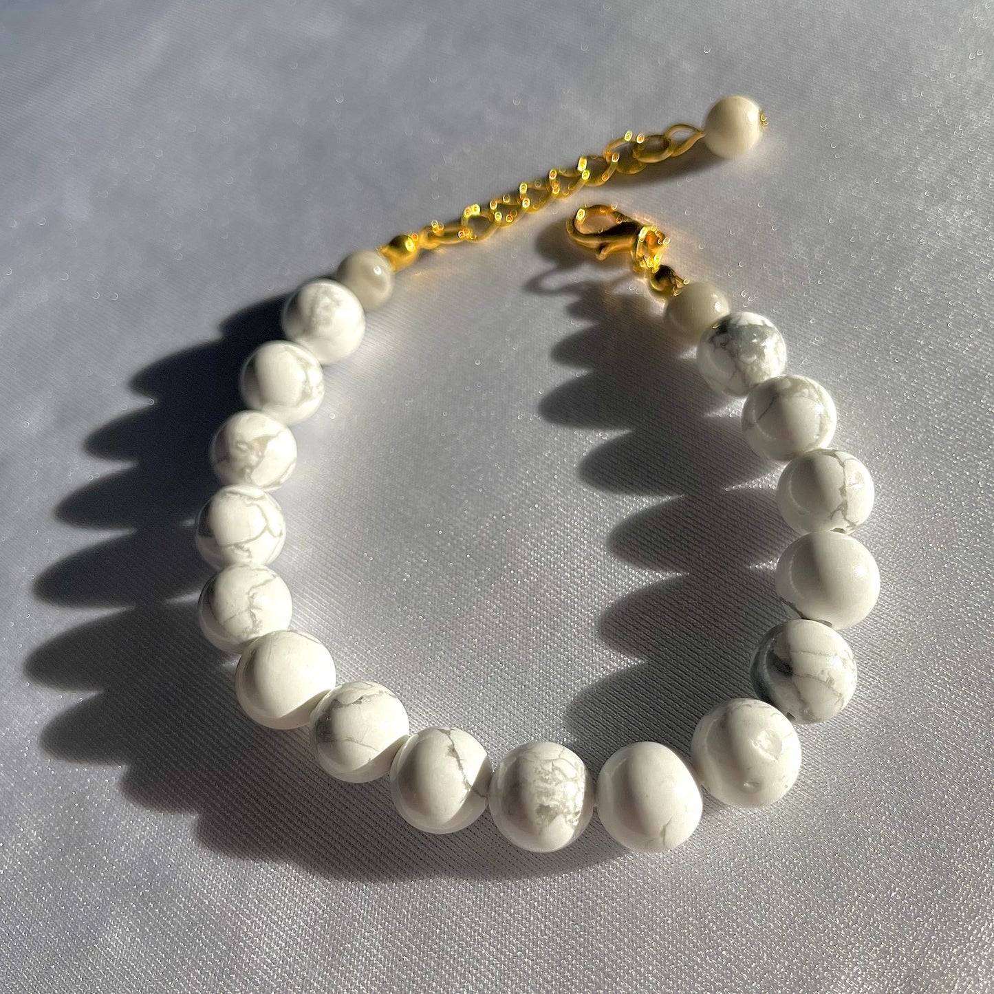 White Howlite Bracelet