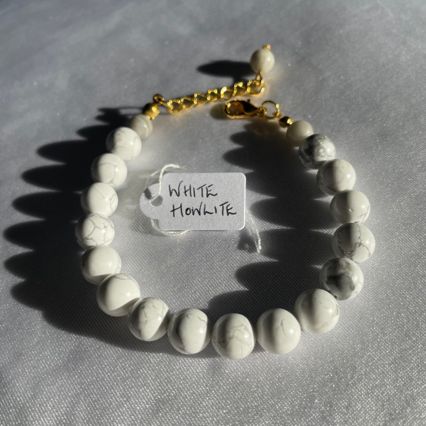 White Howlite Bracelet