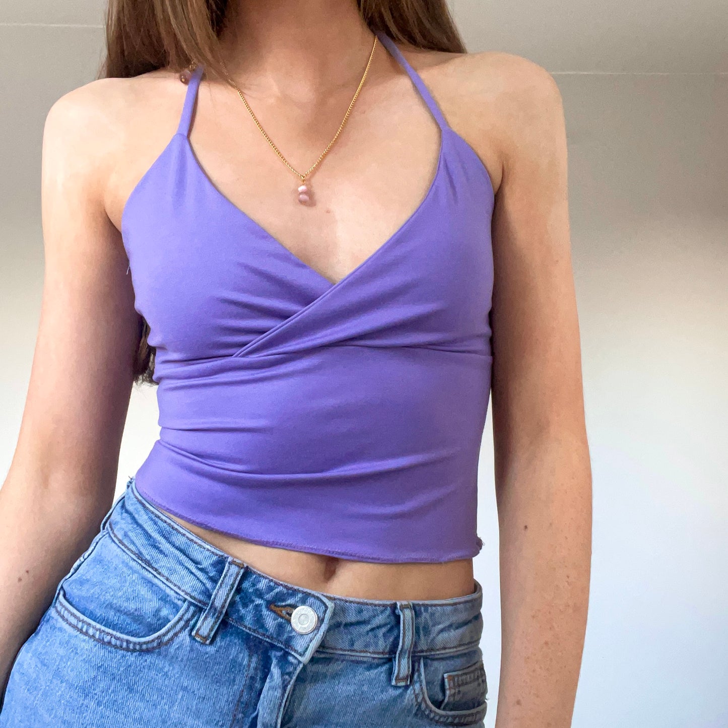 Purple Stretch Cami