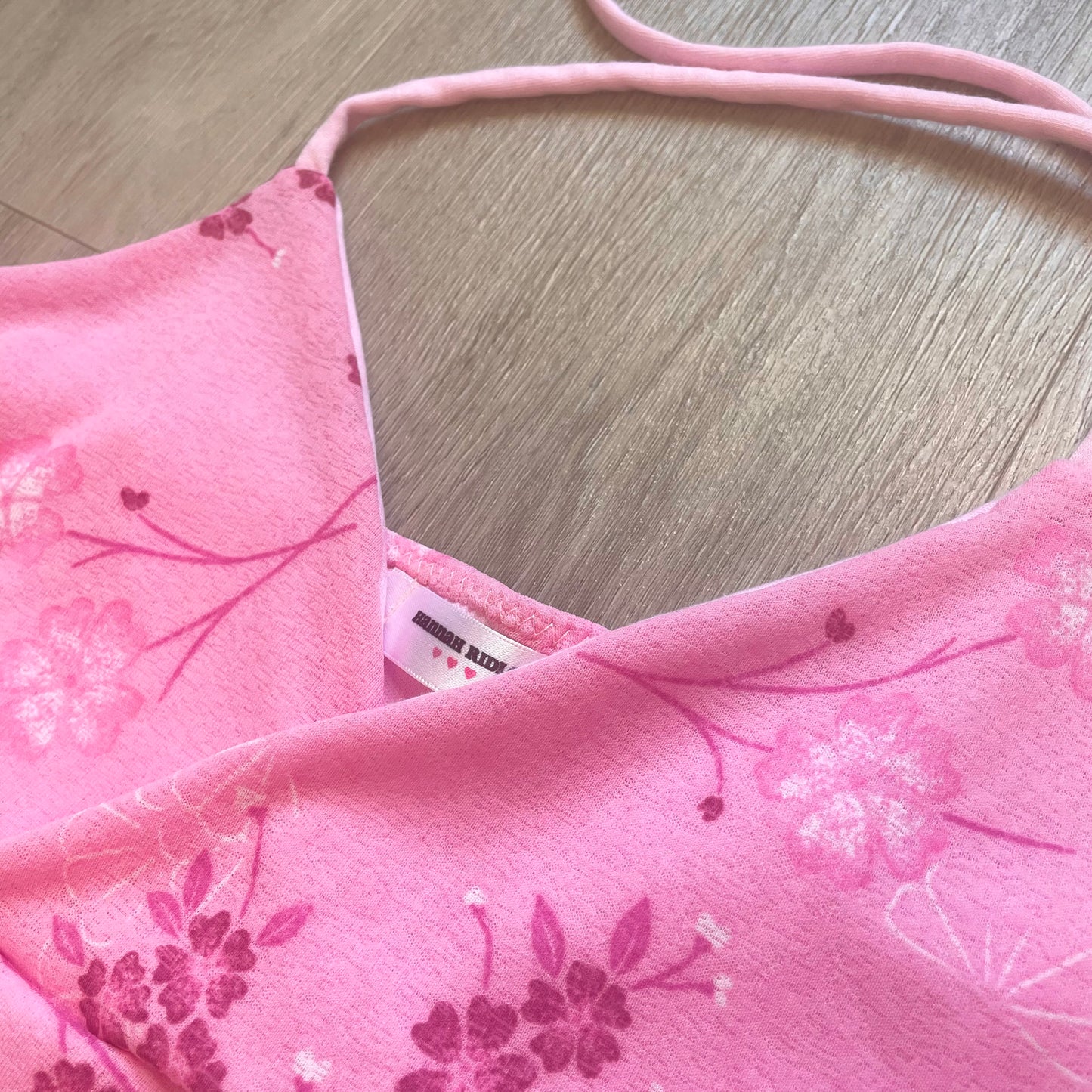 Pink Floral Cami